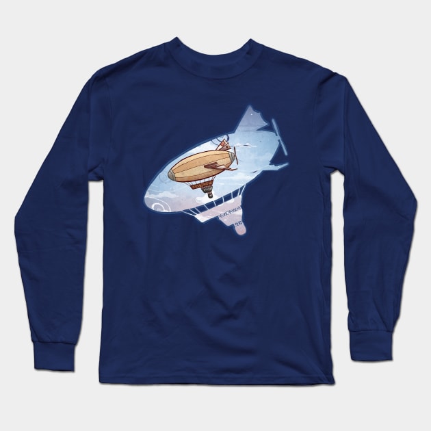 Flight Series Two Long Sleeve T-Shirt by TaylorRoseMakesArt